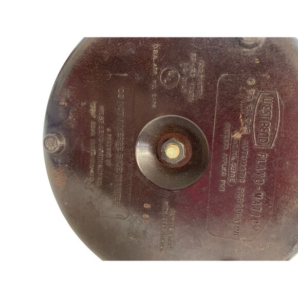 Vintage West Bend Flavo-Matic 8-Cup Electric Percolator Coffee Maker Aluminum & - Picture 7 of 10